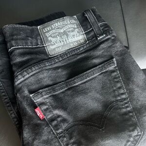 514 Black Levi Jeans